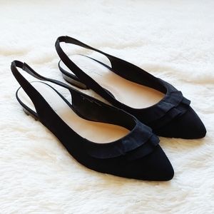 Amelia Grace Slingback Flats SZ 10